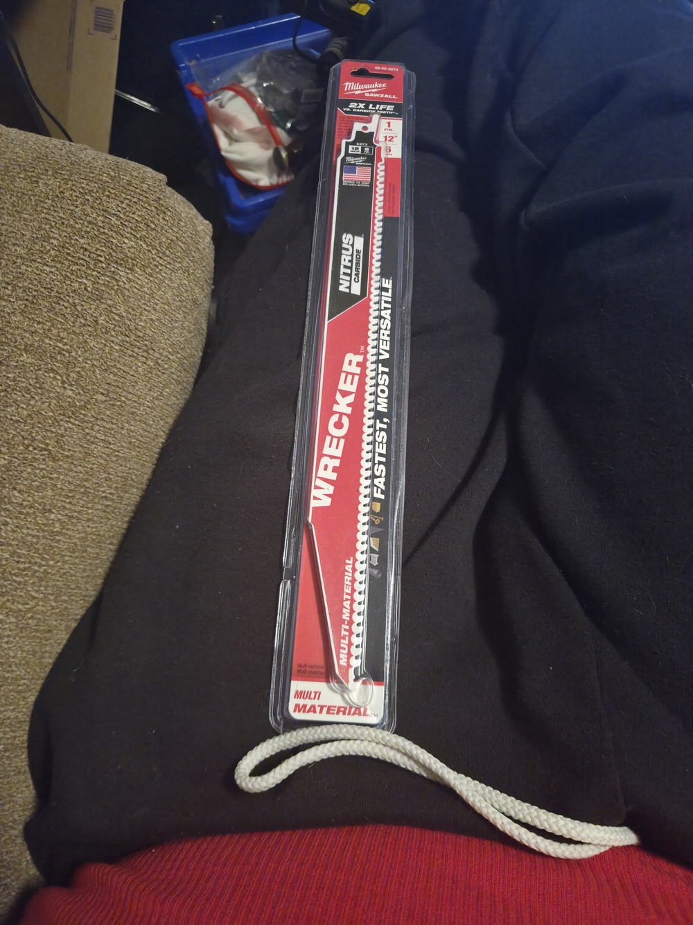 Milwaukee Wrecker 12-inch Nitrus Carbide Reciprocating Saw Blade New In Package